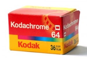 Kodak Kodachrome film box