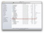 iPhoto package contents highlighting masters folder size as 10 GB's